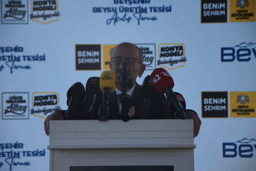 Konya’da açılan bu tesis Türkiye’ye su hizmeti verecek 3